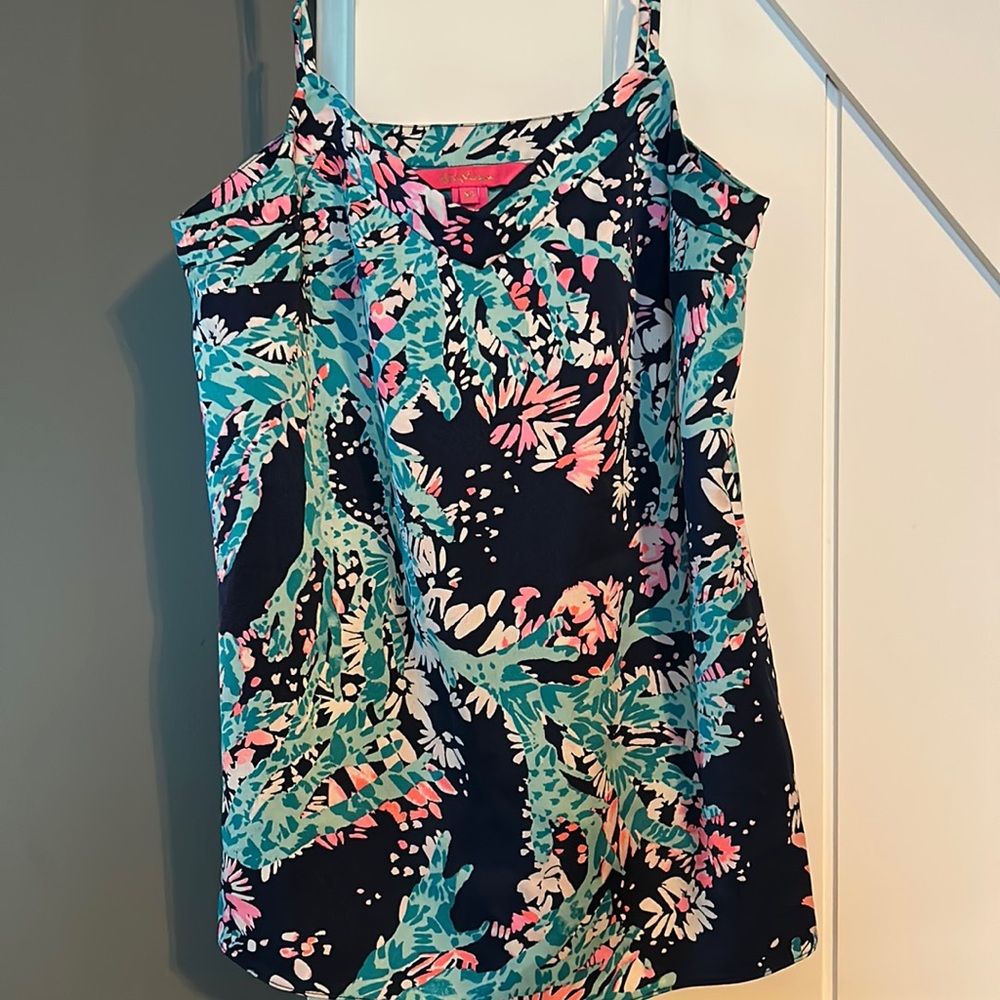 Lilly Pulitzer v next Cami, adjustable straps. XS